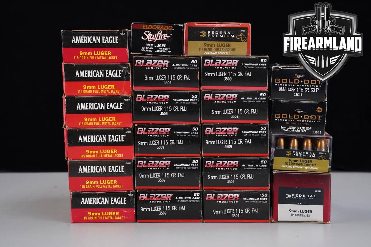 1000 RDS! 9mm Ammo
