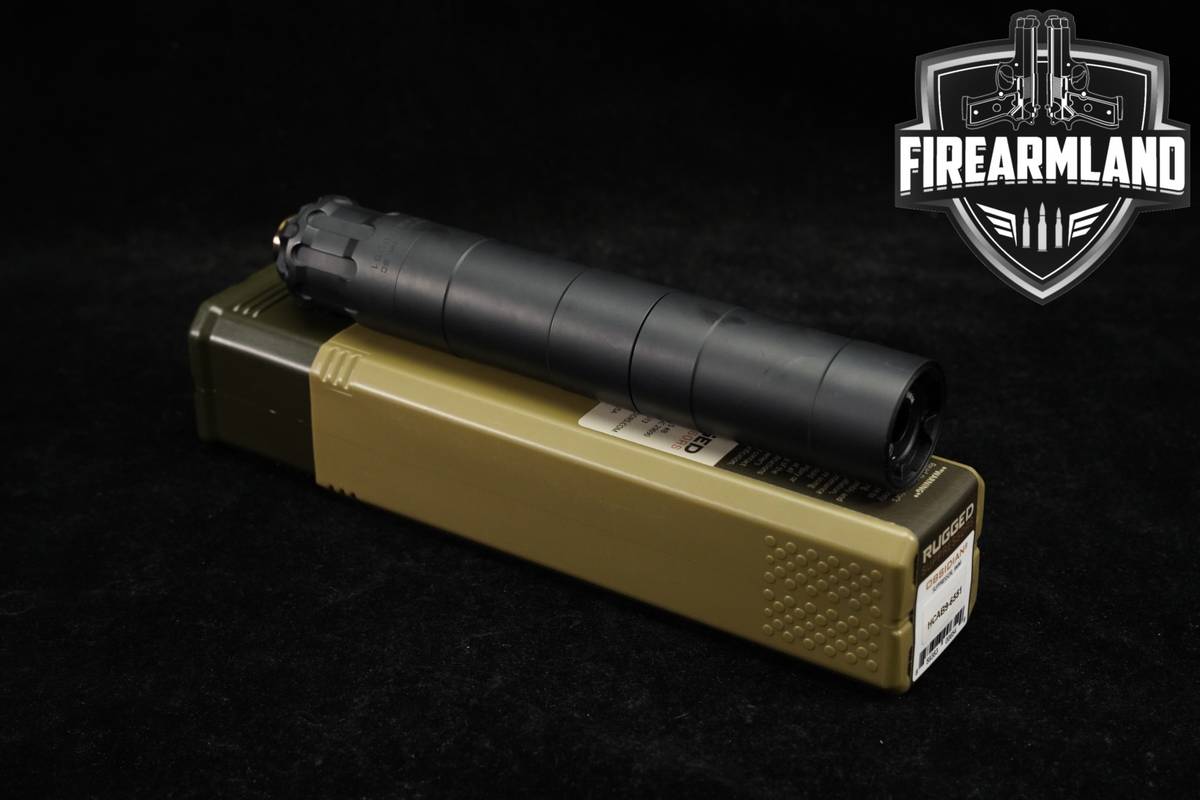 Rugged Suppressors Obsidian 9 9mm Luger Suppressor Obsidian9