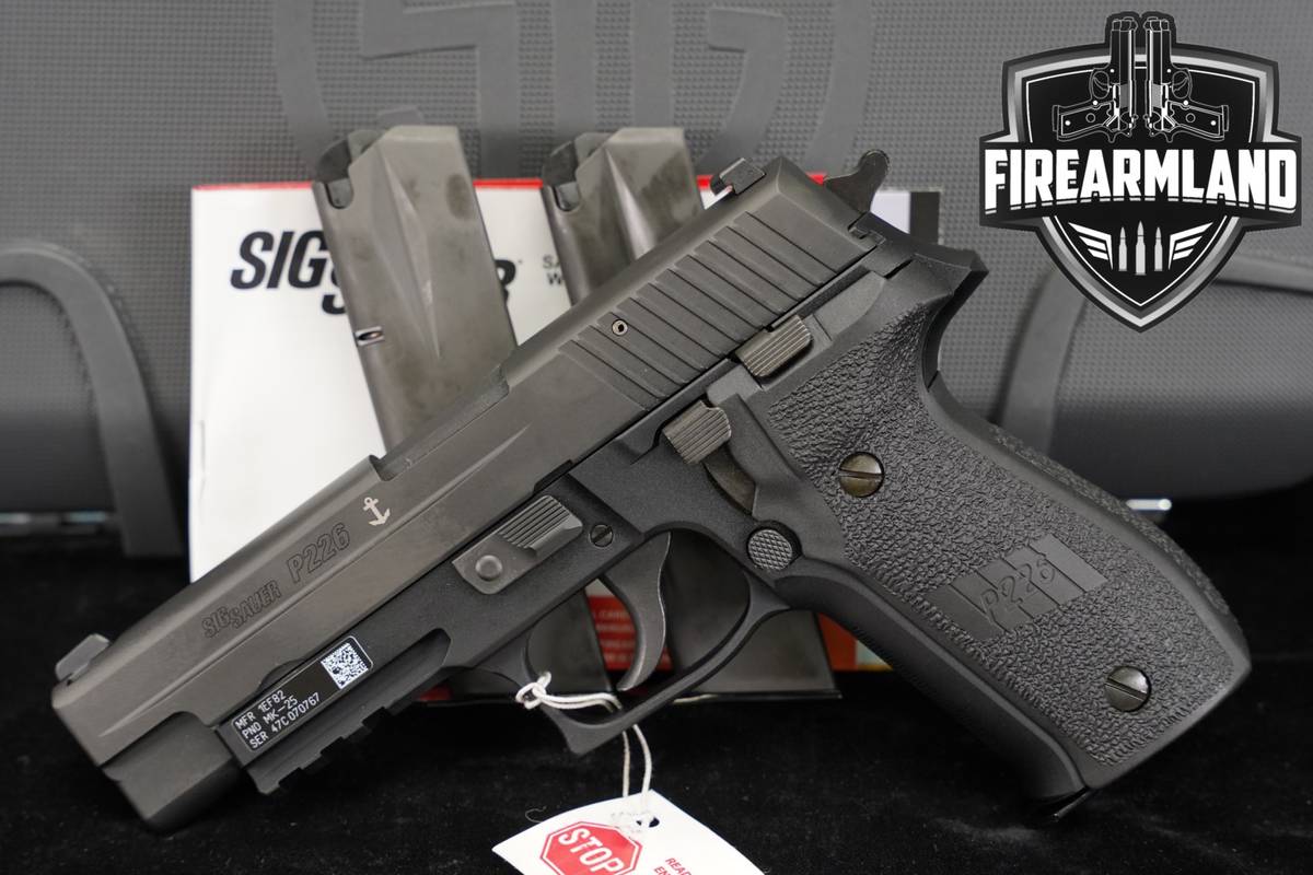 Sig Sauer P226 MK-25 9mm 4.4" P 226 MK25 +3 MAGS & ORIG CASE