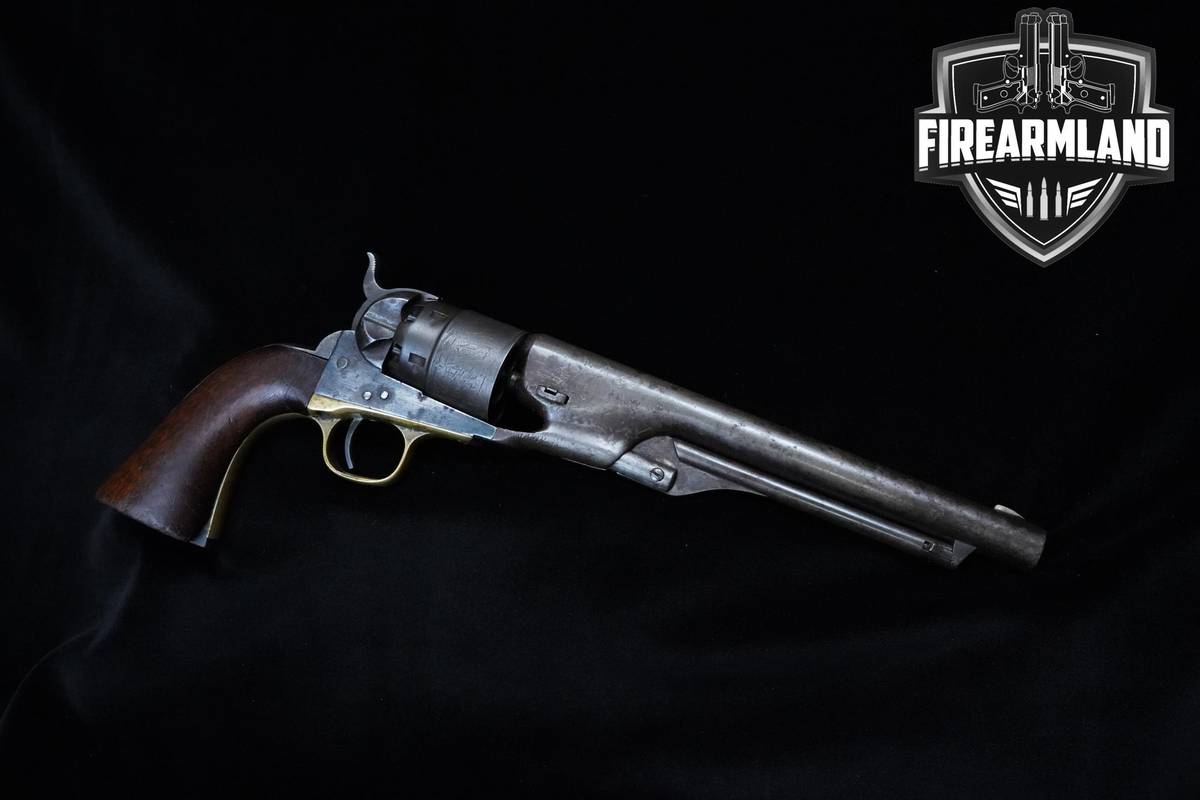 RARE! 1862 Colt 1860 Army 44 BPM 8" Blued/Brass Colt American Civil War