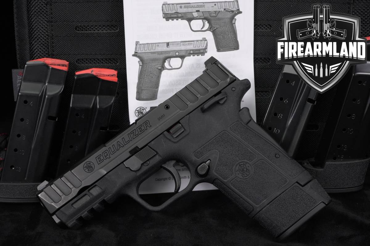 Smith & Wesson S&W Equalizer 9mm 3.675" Optics-ready Pistol +5 MAGS