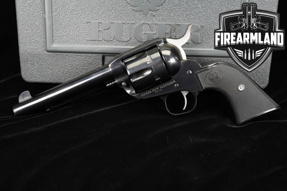 Ruger New Vaquero 45 Colt 5.5" Blued +ORIG CASE