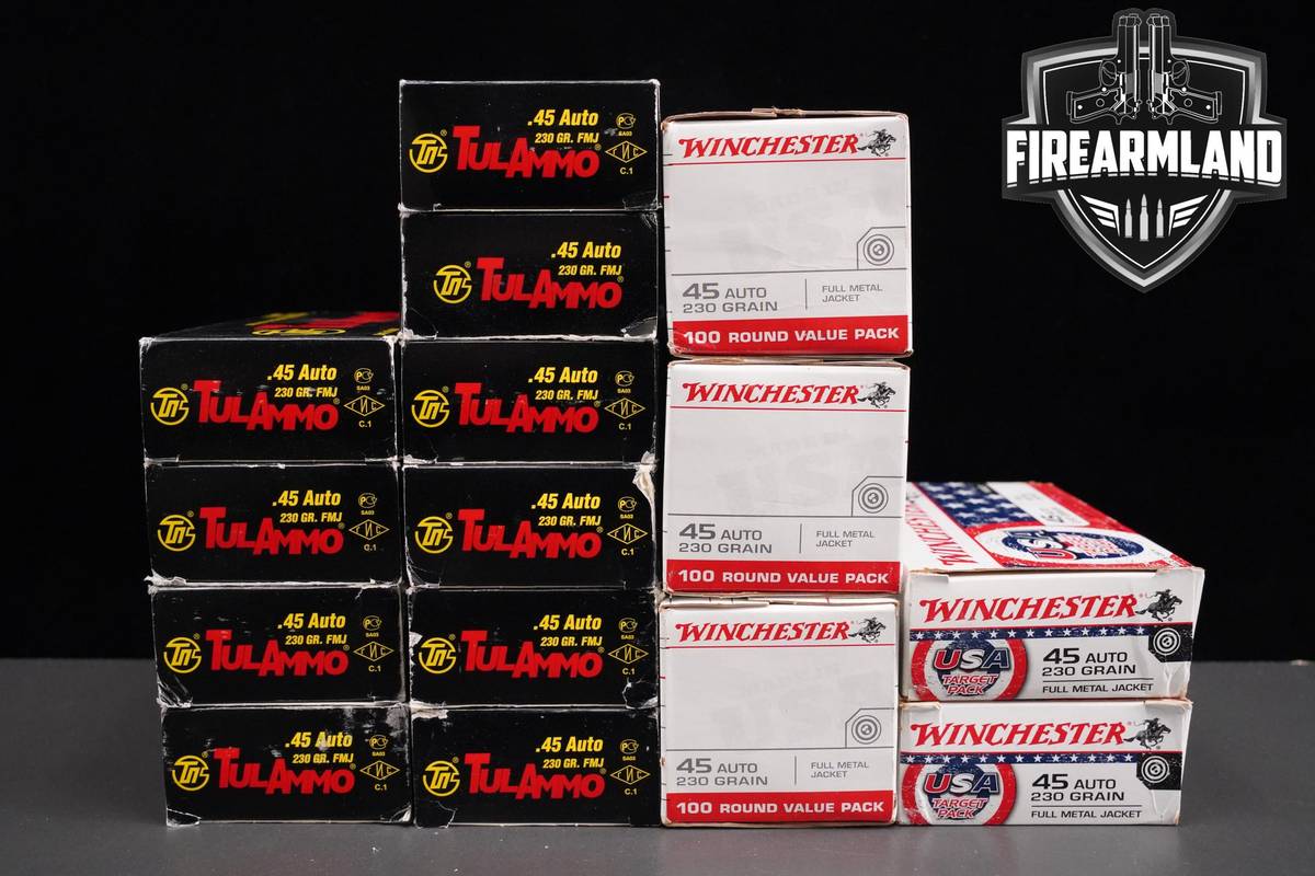 900 ROUNDS! 45 ACP Ammo 45ACP Ammunition
