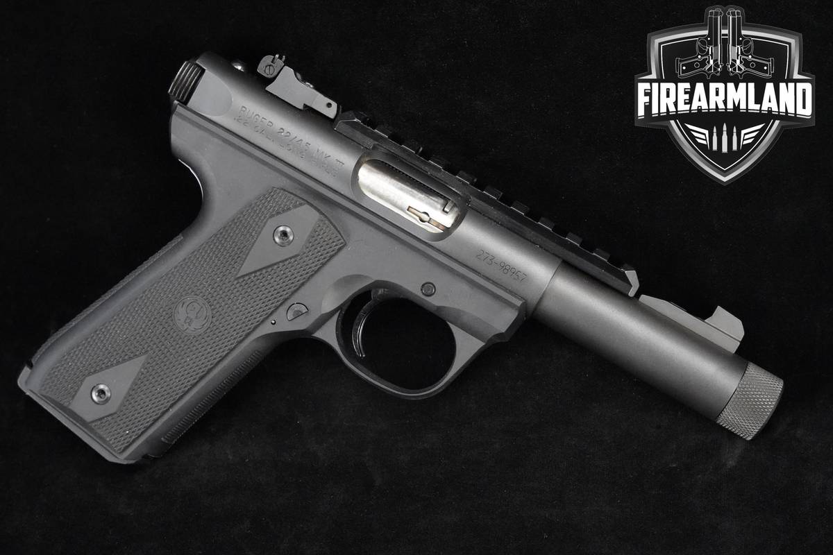 Ruger MK III 22/45 22LR 4.5" Ruger Mark III Mk-3 MkIII +4 MAGS