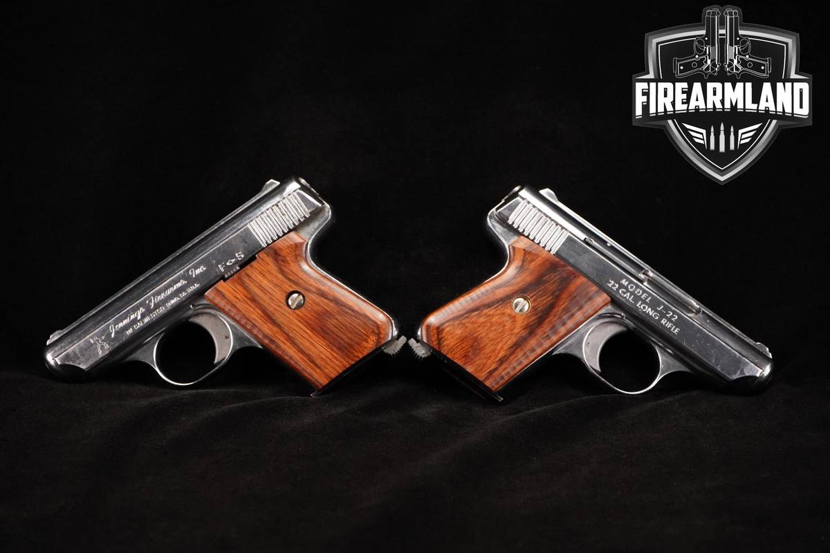 SEQUENTIAL PAIR! Jennings Firearms J-22 22LR 2.5" Chrome J22