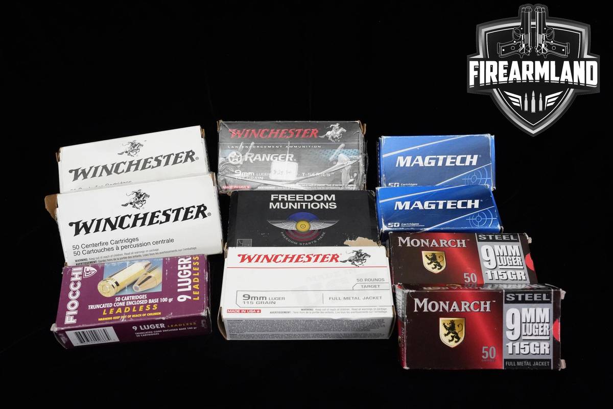 9mm Ammo 9 500 ROUNDS
