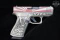 Glock 43X Rising Sun Bushido 9mm Luger Japanese Rising Sun Cerakote in Excellent Condition Image 3