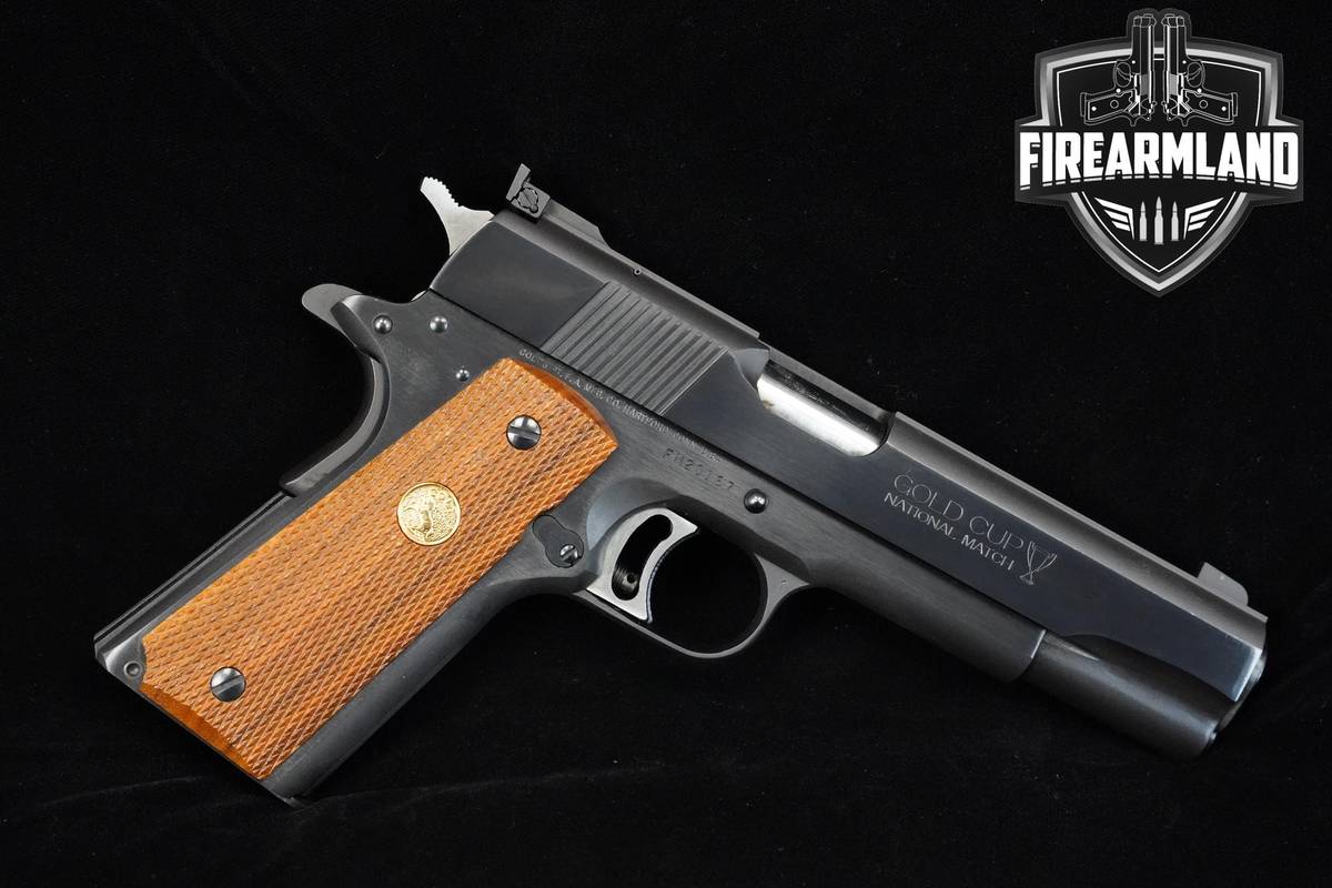 1987 Colt Gold Cup National Match Series' 80 Mk IV 45 ACP Colt 1911A1 5"
