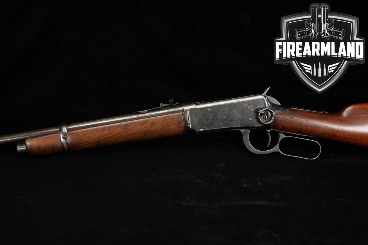 1917 Winchester Model 1894 Saddle Ring Carbine 30-30 M1894 Nickel Steel