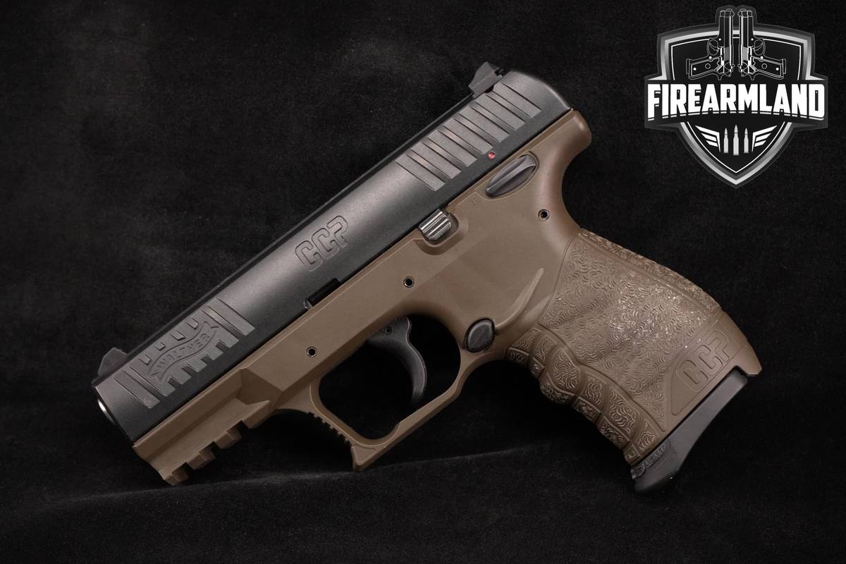 Walther CCP 9mm OD Green +3 MAGS & ORIG BOX