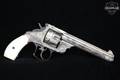 1878-1912 Smith & Wesson (S&W) New Model Number Three .44 Russian Nickel in Poor Condition Image 2