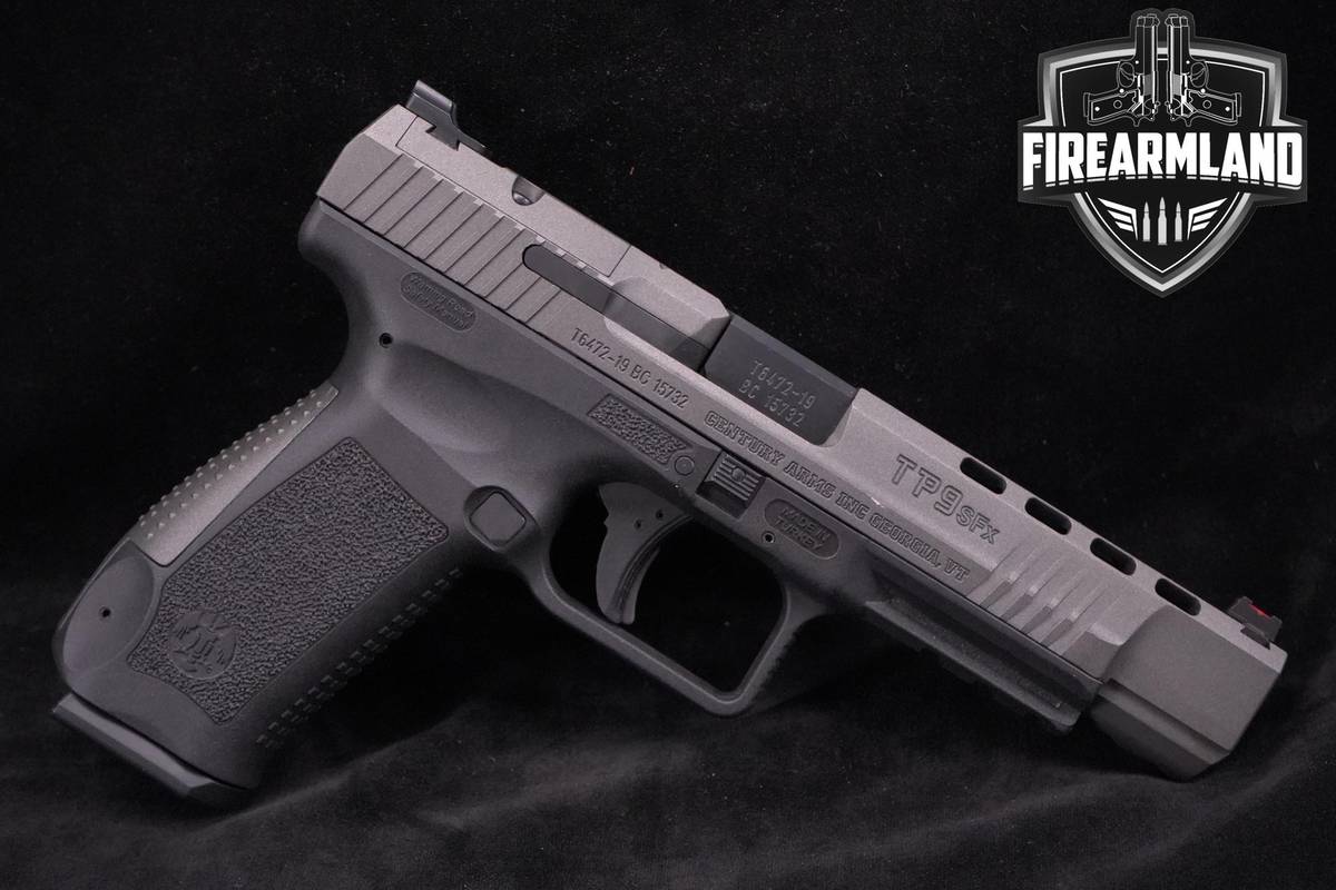 Canik TP9 SFX 9mm 5.2" Tungsten Gray TP9SFX TP 9 5MAGS, ORIG CASE & HOLSTER