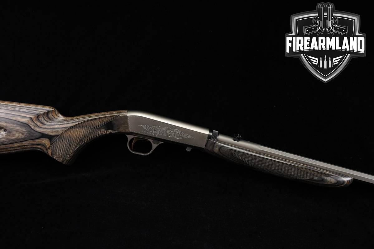 Browning Semi-Auto 22 LR Stainless Grey Laminate Octagon SHOT Show Special