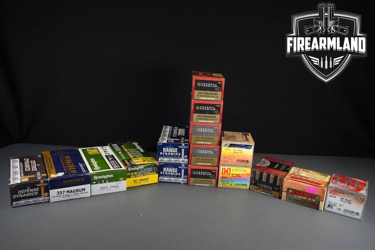357 Magnum Ammo 357-Magnum Ammunition 505 ROUNDS