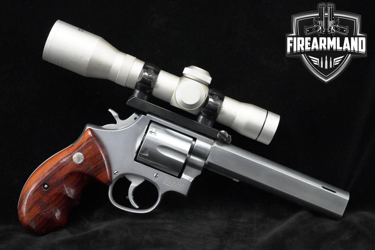 Smith & Wesson S&W Model 686 357 Mag DA/SA Stainless S&W-686 SW-686 +OPTIC