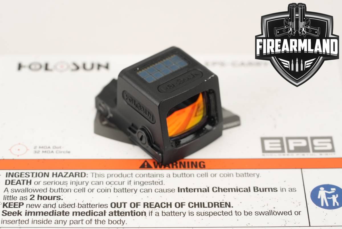 Holosun EPS-Carry 2 MOA Red Dot & 32 Cirlce Sight +ORIG BOX
