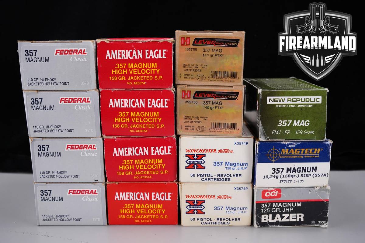 650 RDS! 357 Magnum Ammo 357Mag