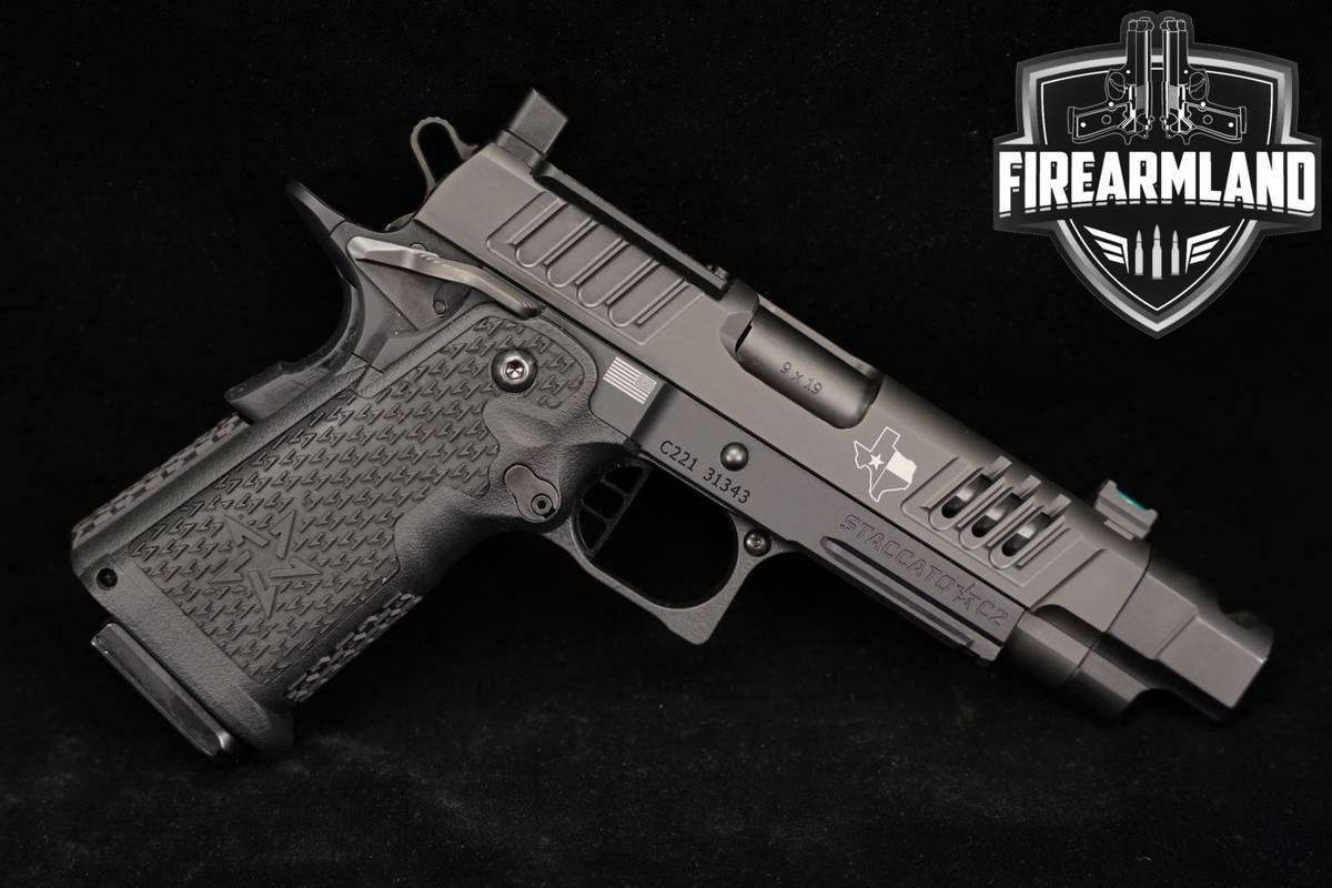 Staccato C2 Dawson Precision Optic DPO ICE COMP 9mm STI 1911 2011 THREADED