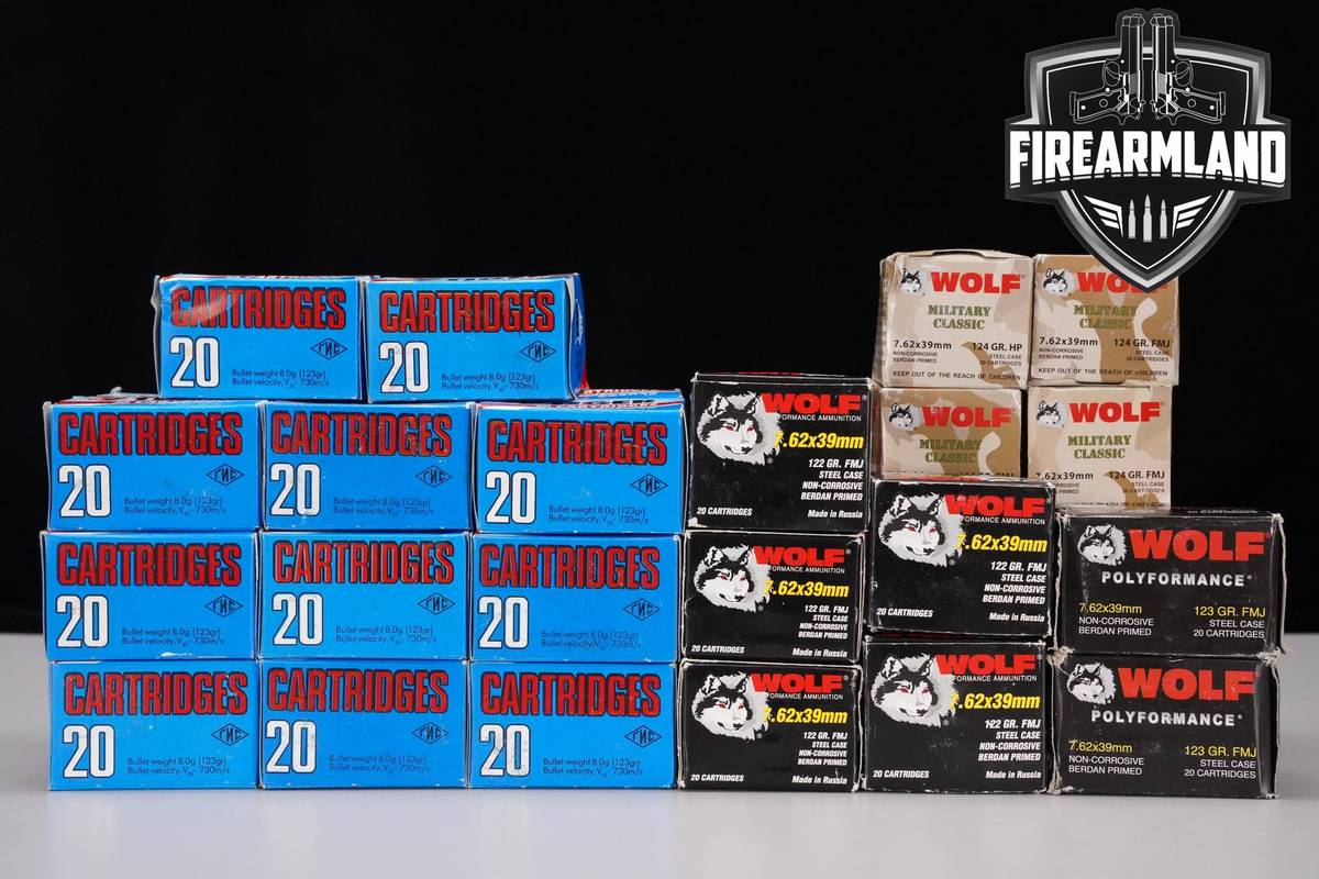 7.62x39 Ammo 762x39mm Ammunition 700 ROUNDS