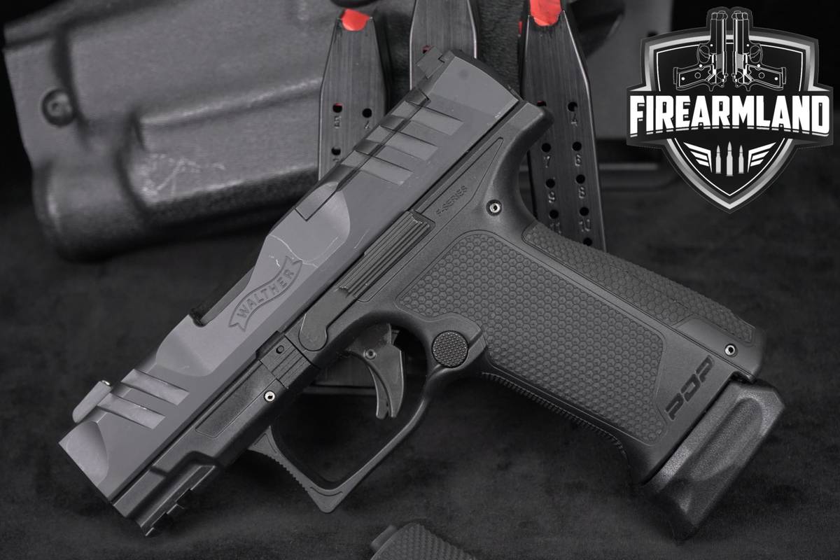 Walther PDP F-Series Standard Optics-Ready 9mm +4 MAGS