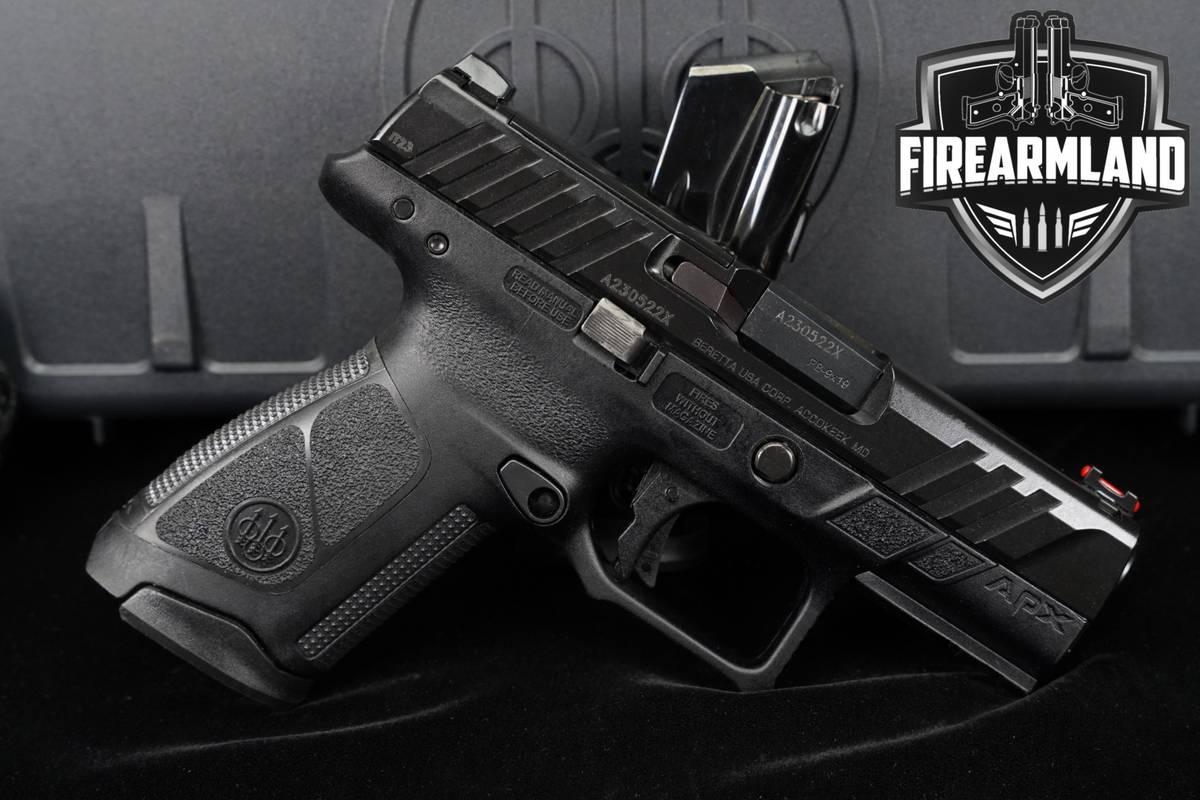 Beretta APX A1 Compact 9mm Optics-Ready 3.7" APXA1 +2 MAGS & ORIG CASE