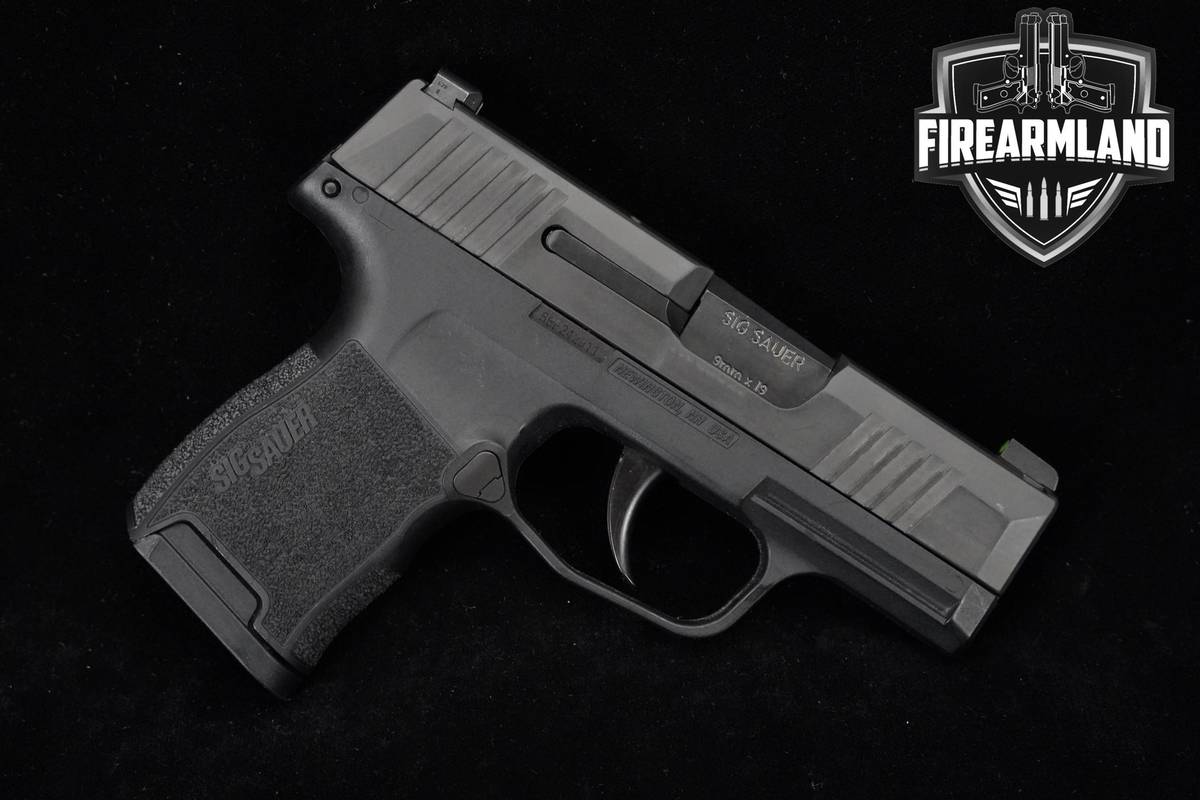 Sig Sauer P365 9mm 3.1" P365 P-365 SIG P365 +3 MAGS & ORIG CASE