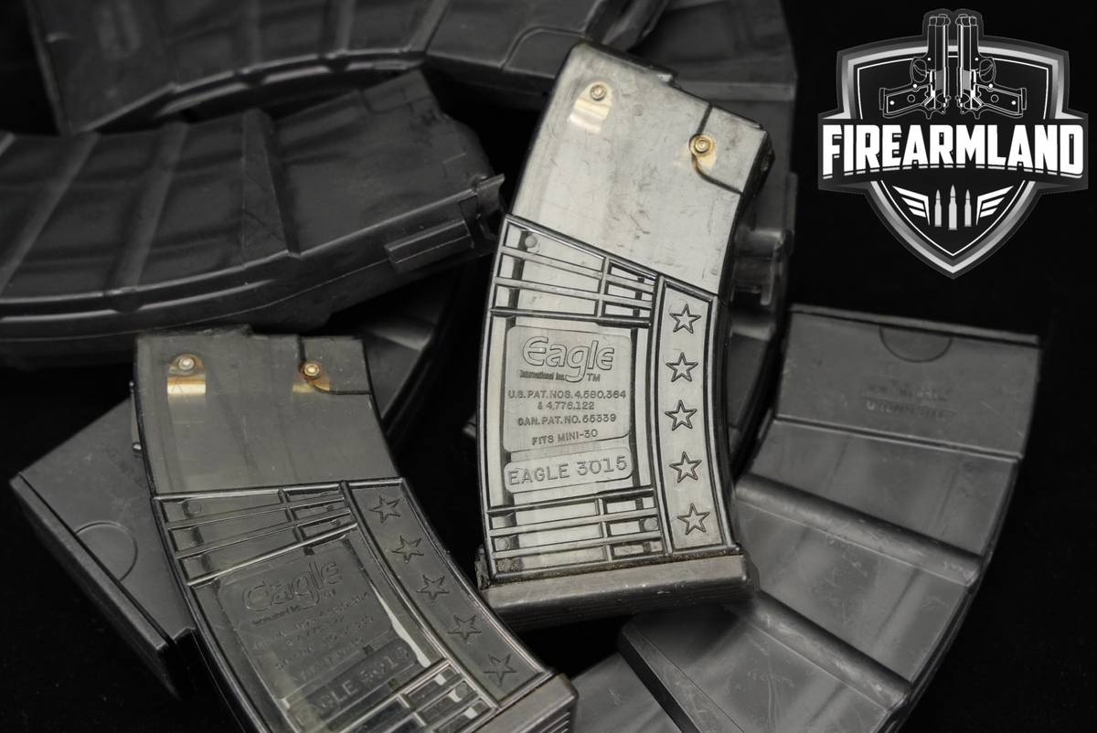EIGHT (8) Mini-30 Magazines 7.62x39 Mini30 Mags