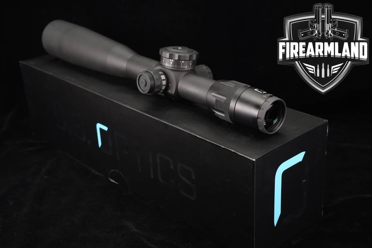 U.S. Optics US FDN 25X FFP MRAD Illuminated TReMoR 3 Reticle Scope +OG BOX