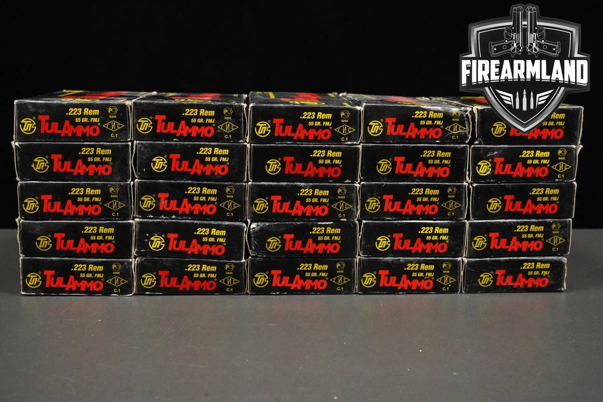 223 Remington Ammo 223-Remington Ammunition 500 ROUNDS