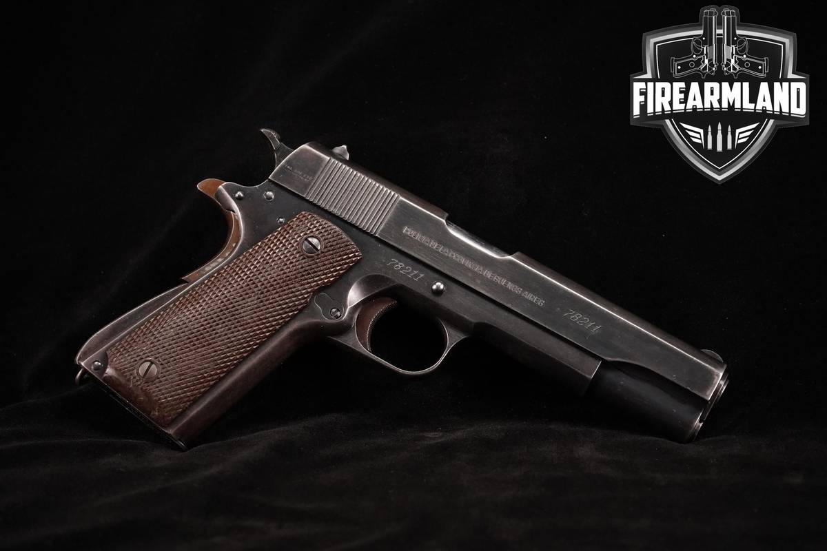 1953 Sistema-Colt Model 1927 45-ACP 5" Blued 1911