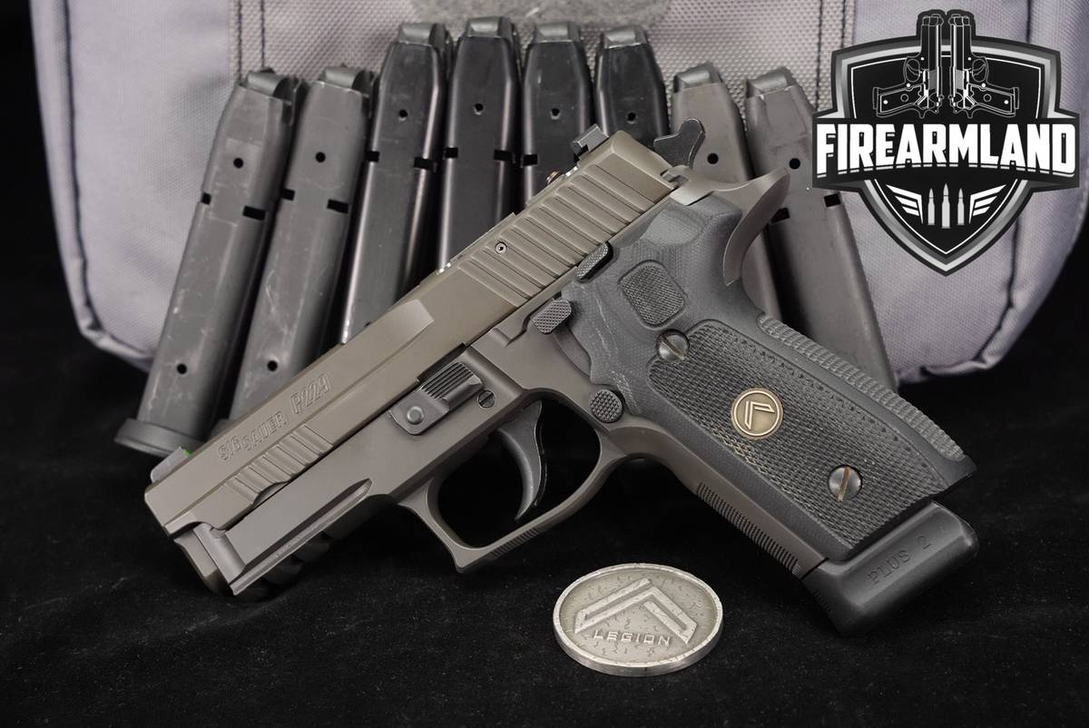 Sig Sauer P229 Legion 9mm Optics-Ready 3.9" P 229 SRT +9 MAGS & ORIG CASE