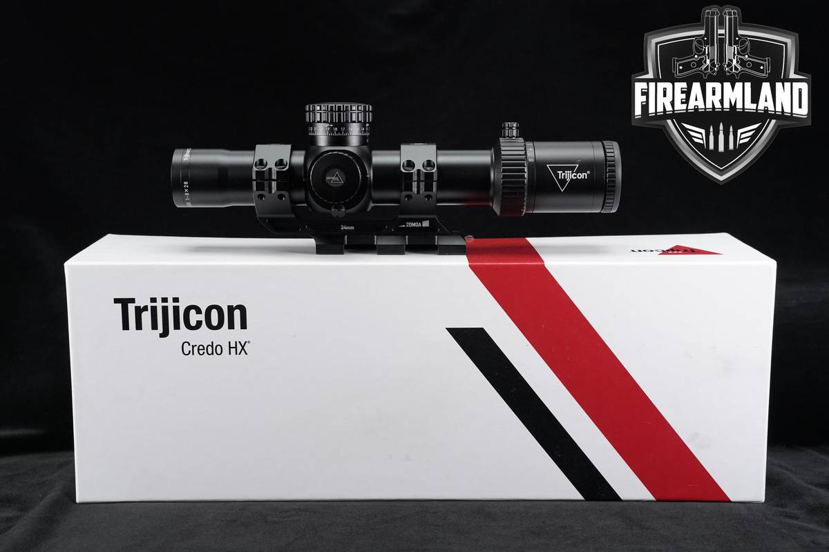 Trijicon CREDO HX 1-8x28 MOA Segmented Circle Reticle FFP LPVO +ORIG BOX