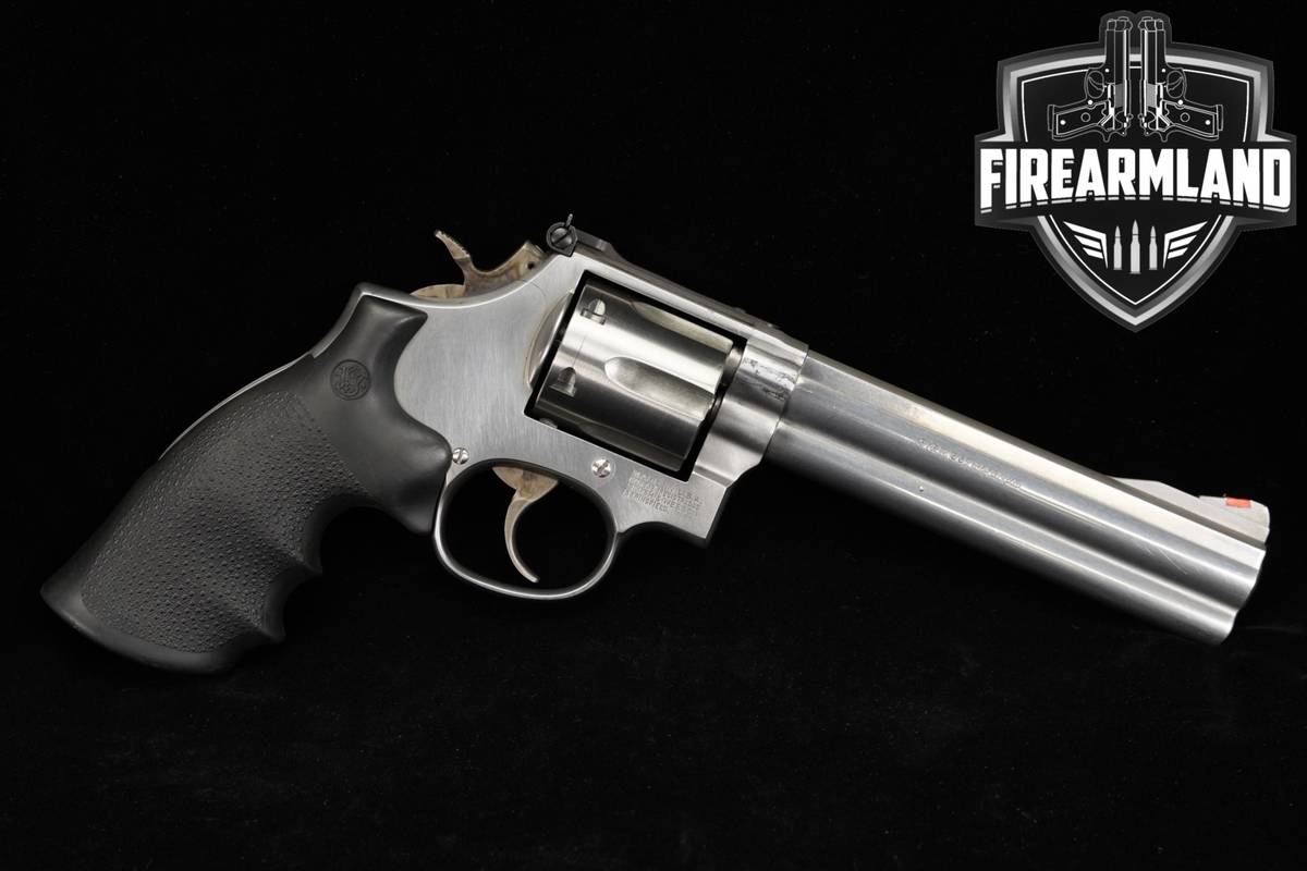 Smith & Wesson Model 686-4 S&W 357 Magnum 6" Satin Stainless DA/SA