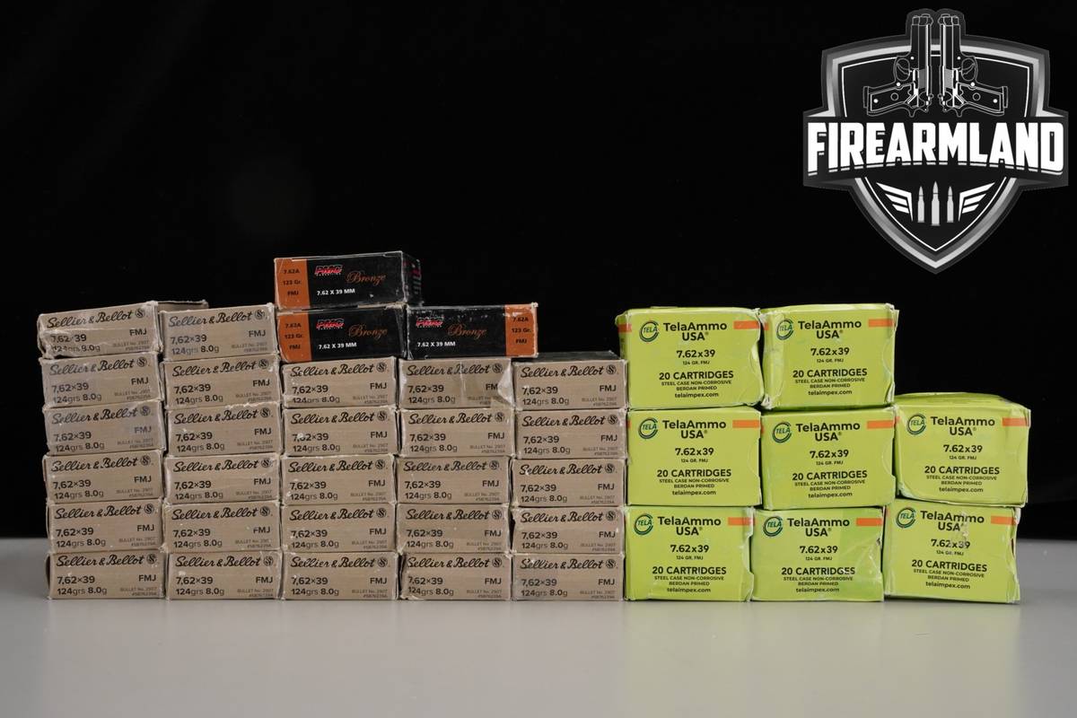760 RDS! 7.62x39 Ammo 762