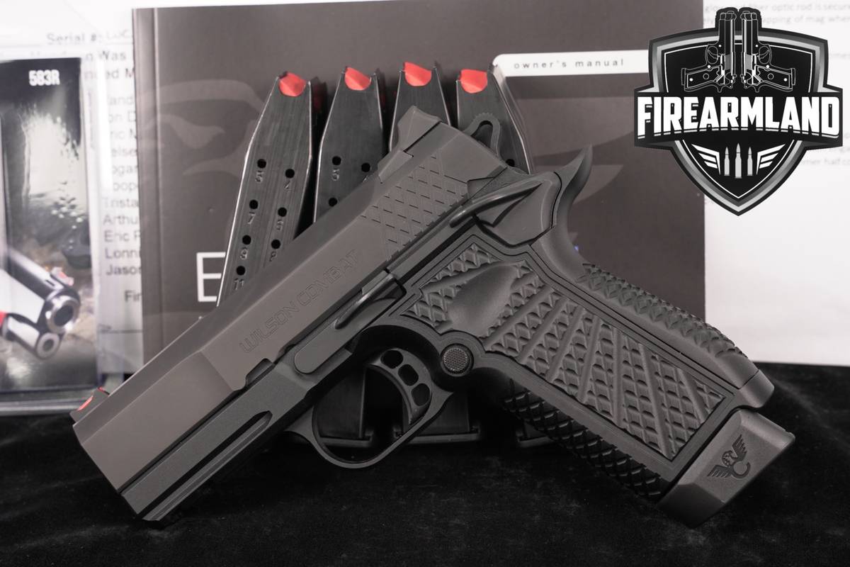 DESIRED Wilson Combat WC SFX9 Subcompact 9mm SFX-9 +5 MAGS & ORIG CASE