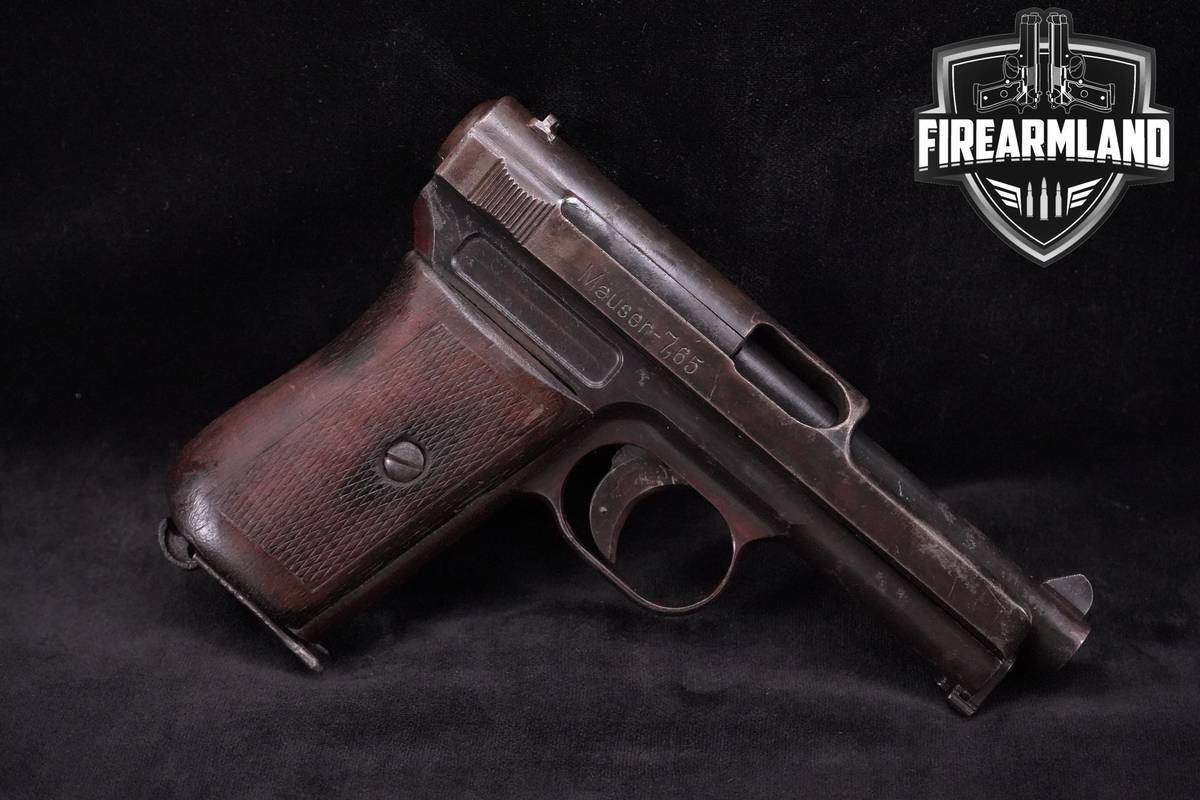 1921 Mauser Model 1914 New-Model Wartime Army 32 Auto (765 Browning) 3.39"