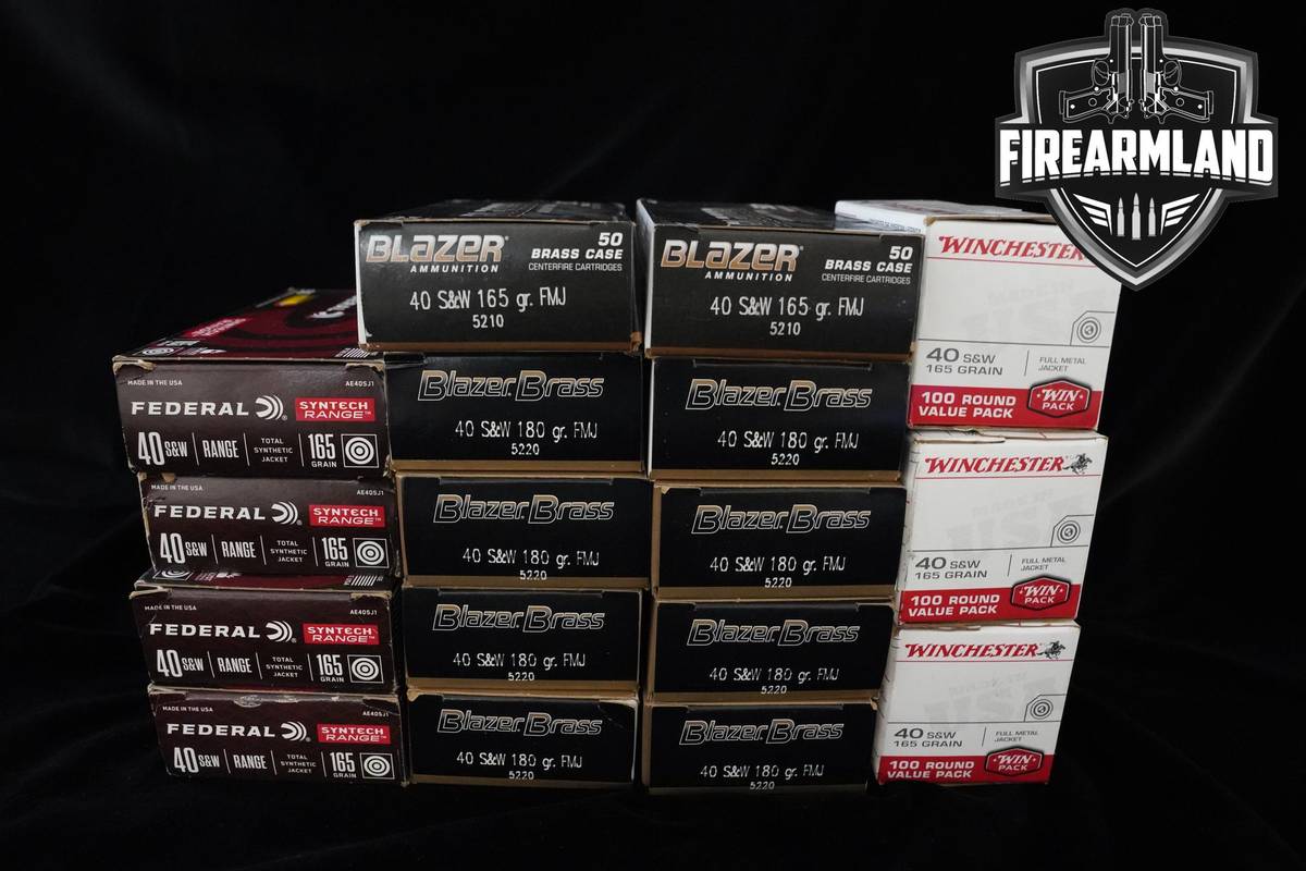 40 S&W Ammo 40-S&W Ammo 1000 ROUNDS