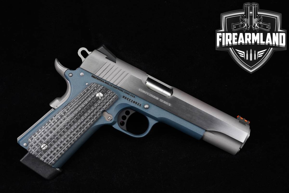 Colt Government Model Competition Series 70 9mm 1911 5" +2 MAGS & ORIG CASE