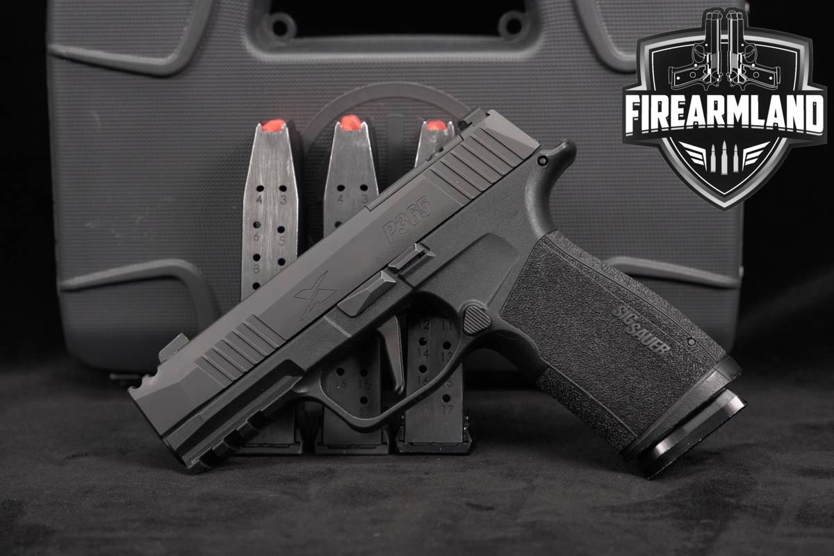 OPTIC-READY Sig Sauer P365 XMACRO COMP 9mm 3.1"+4 MAGS