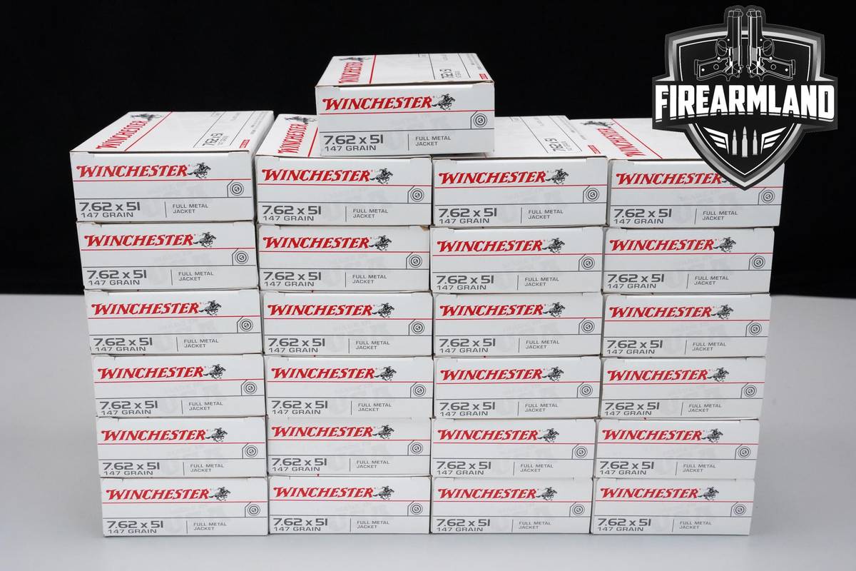 WINCHESTER 7.62 NATO Ammo .308 762x51 500 ROUNDS