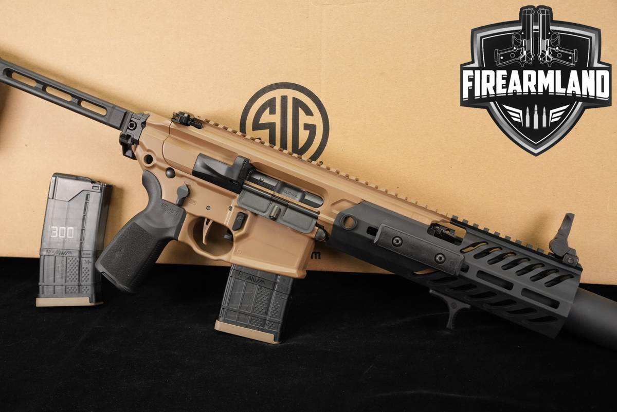 Sig Sauer MCX Rattler Canebrake 300 Blackout 5.5" FDE +2 MAGS & ORIG BOX