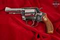 1976-1977 Smith & Wesson (S&W) Model 36-1 .38 Spl. Bright Nickel in Good Condition Image 2