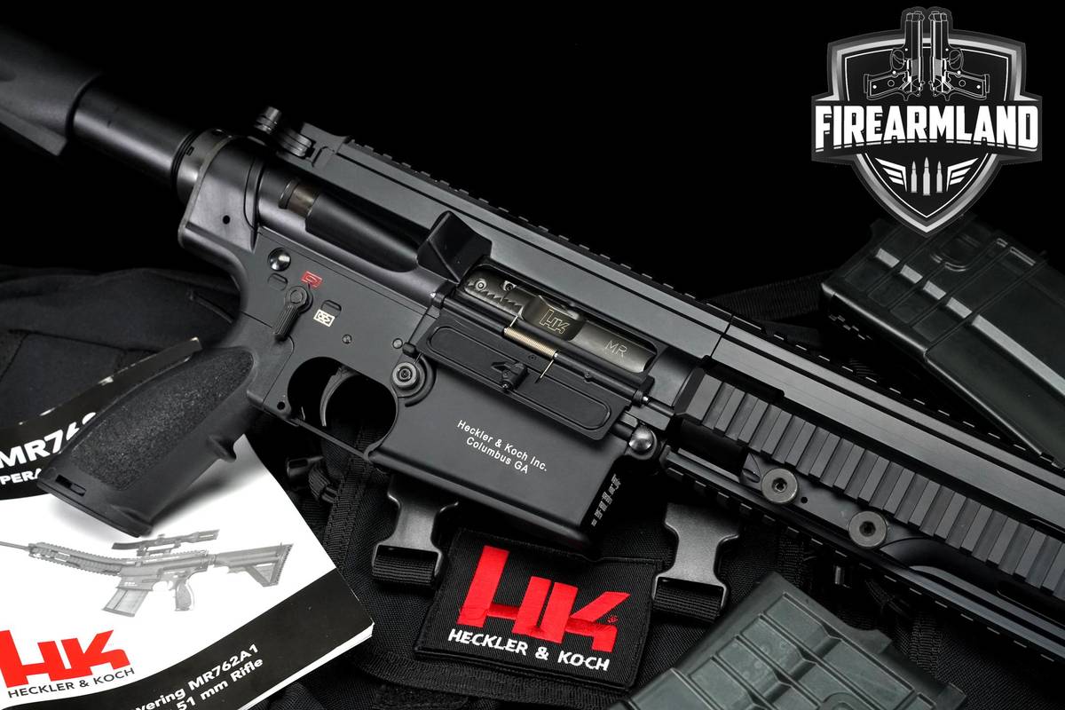 Heckler & Koch MR762A1 7.62 NATO 16.5" AR10 AR-10 +2 MAGS & ORIG CASE