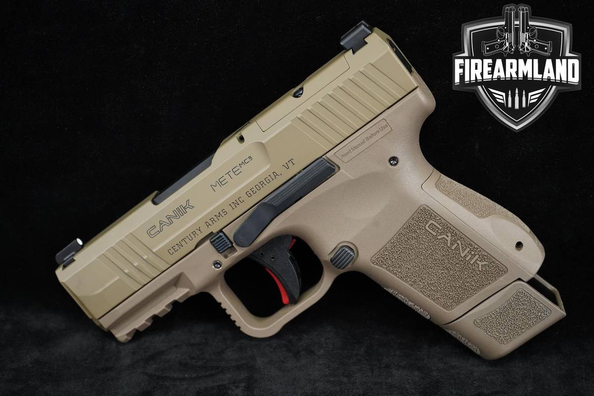 CCW READY Canik Mete MC9 9mm Flat Dark Earth +2 MAGS, ORIG CASE & HOLSTER