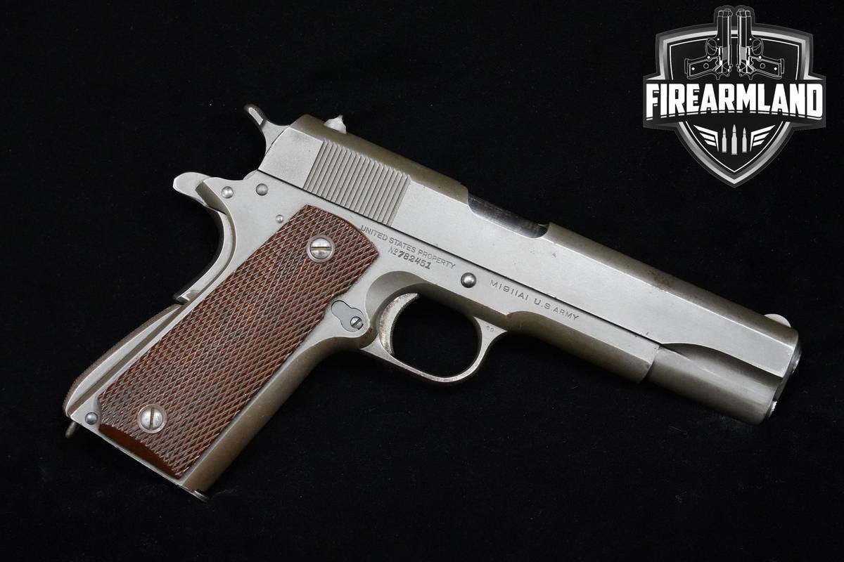 COLLECTOR 1942 WWII Colt Model 1911A1 U.S. Army 45 1911 Colt 1911 M1911A1