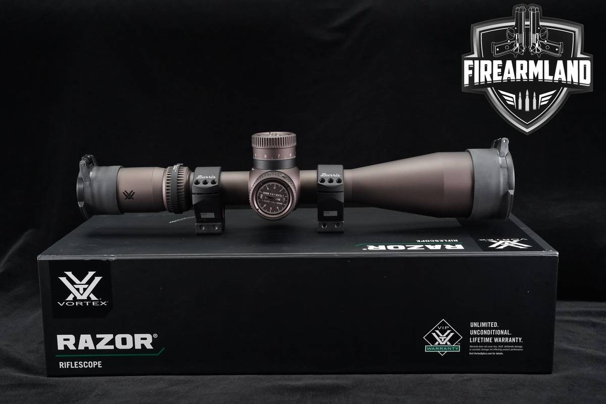 Vortex Optics Razor HD GEN III 6-36X56MM EBR-7D MRAD Reticle FFP +ORIG BOX