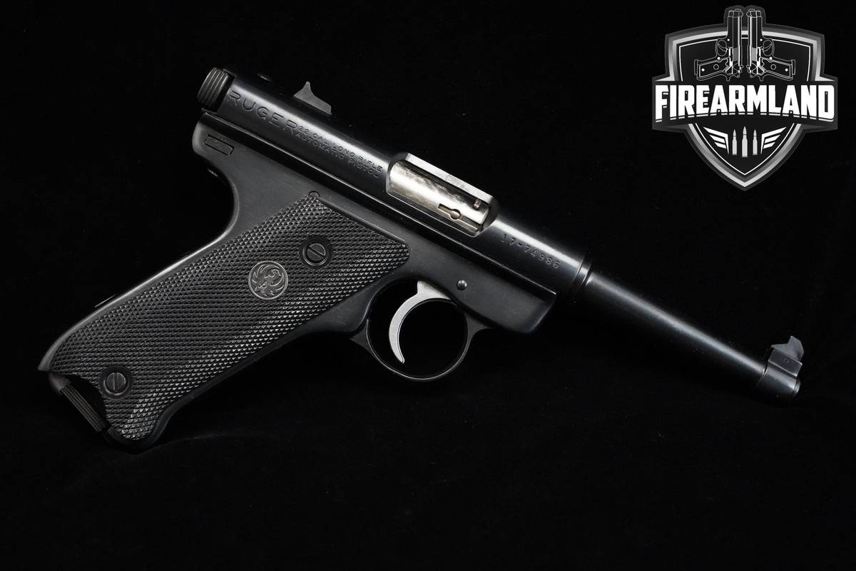 LAST-YEAR! 1982 Sturm Ruger Mark I 22LR 5" Blued Ruger MK-1 Mark1 22-LR