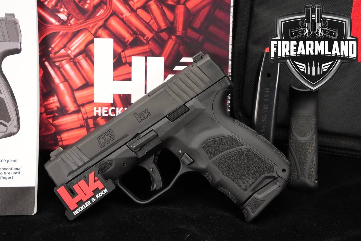 Heckler & Koch CC9 9mm Optics-Ready H&K CC 9 +2 MAGS & ORIG CASE