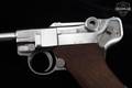 Mitchell Arms American Eagle P08 Luger 9mm Luger Stainless Steel in Very Good Condition Image 4