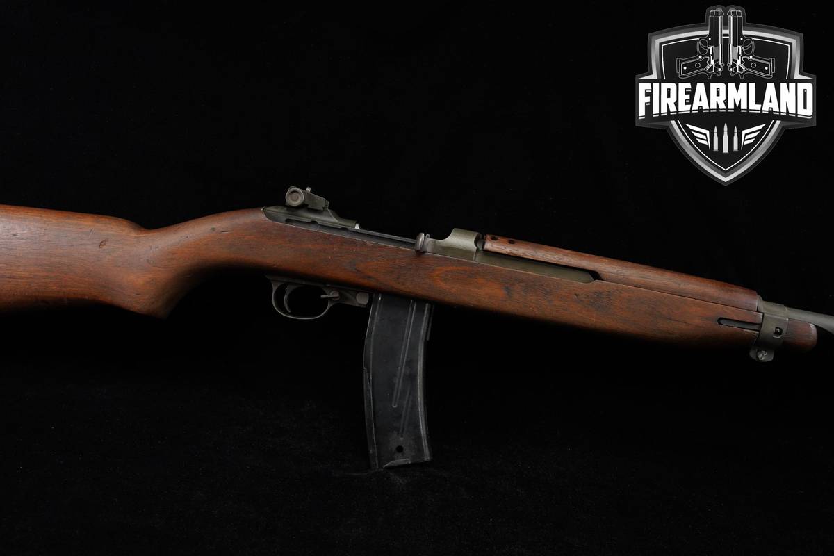 1944 Inland Mfg M1 Carbine 30CAL 18" Steel & Wood +3 MAGS & BAYONET